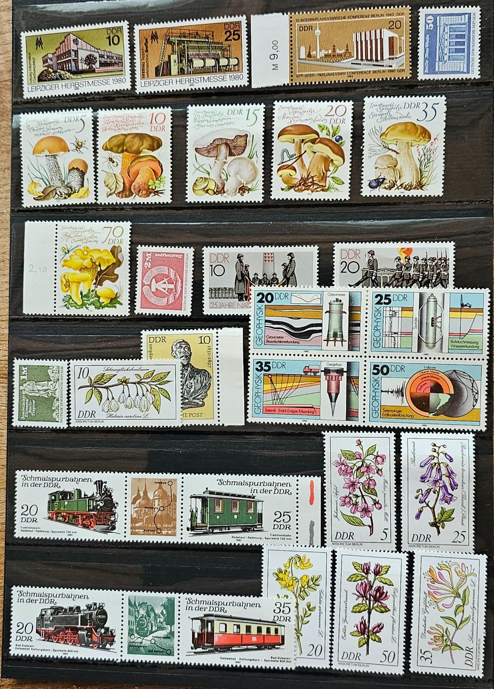 Alle Briefmarken: DDR postfrische Marken ** ~1980 – Neu (gemäss Beschreibung) aus Les Valettes von Nuba1