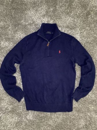 Polo Ralph Lauren 1/4 Zip Sweater - Size S