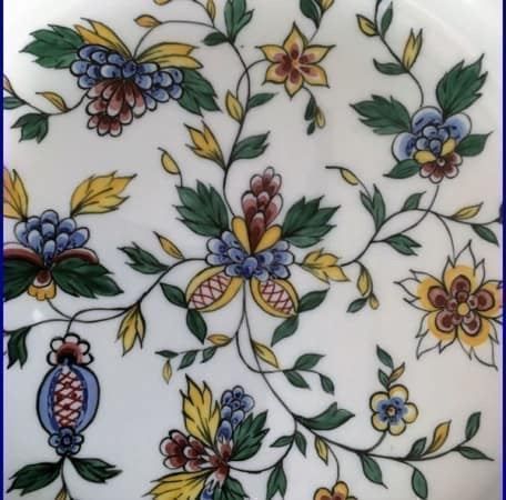 Wedgwood Piatti: WEDGWOOD TELLER HANDGEMALT QUEENS WARE – Usato da Subingen venduto da ArtBead 5
