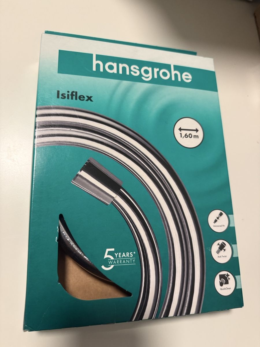 Hansgrohe Altro per Bagno & Cucina: Hansgrohe Isiflex Brauseschlauch 1.60m - Neu & Original! – Nuovo e nell'imballaggio originale da Klingnau venduto da bap41