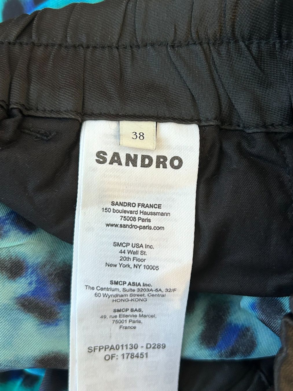 Sandro Pantalons: Sandro Hose mit Leoprint – Neuf (Voir description) à St. Gallen par look-twice 5