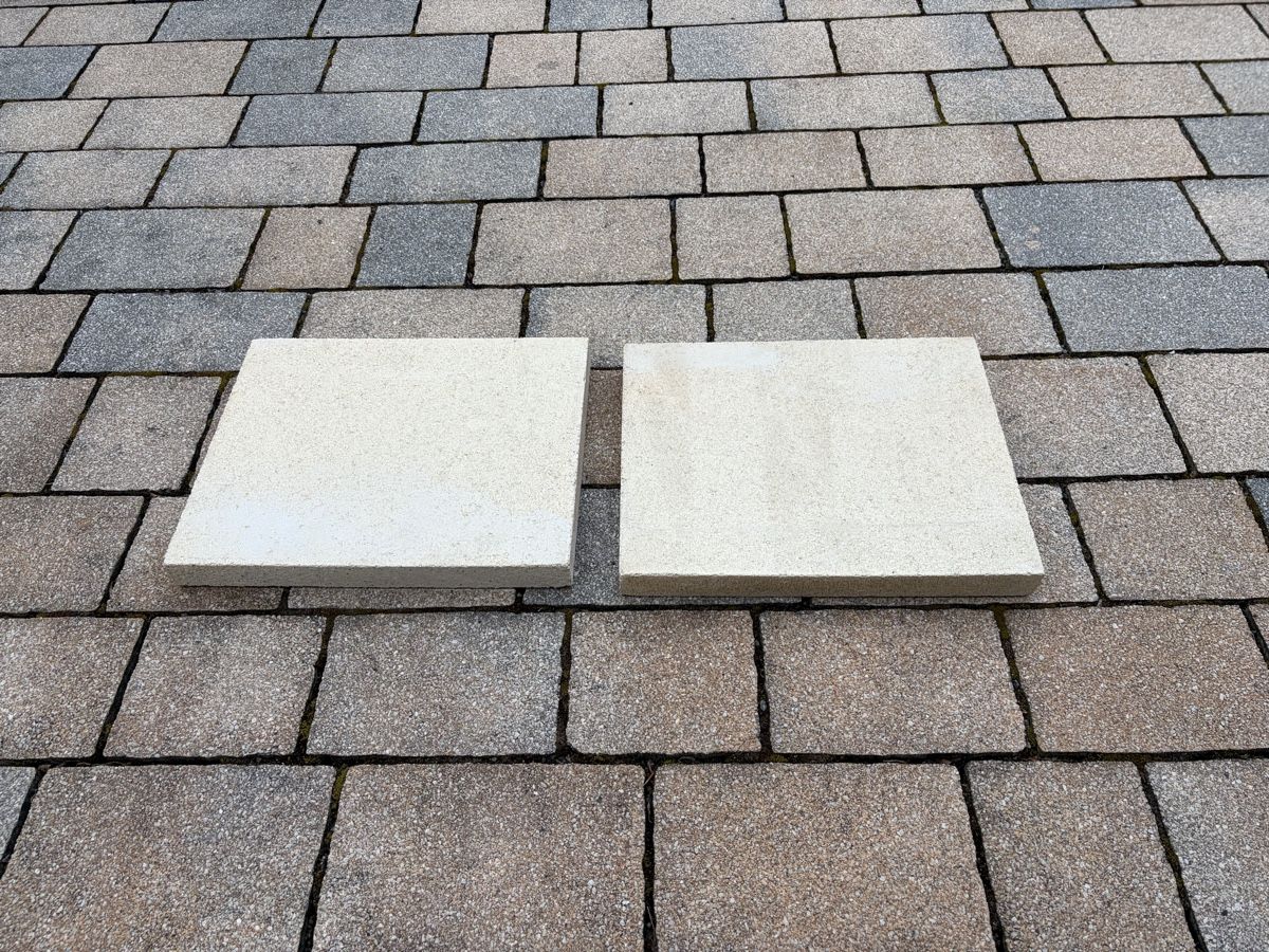 Servierplatten: Schamottstein Platten – Neu (gemäss Beschreibung) aus Galgenen von Crystaldisplay