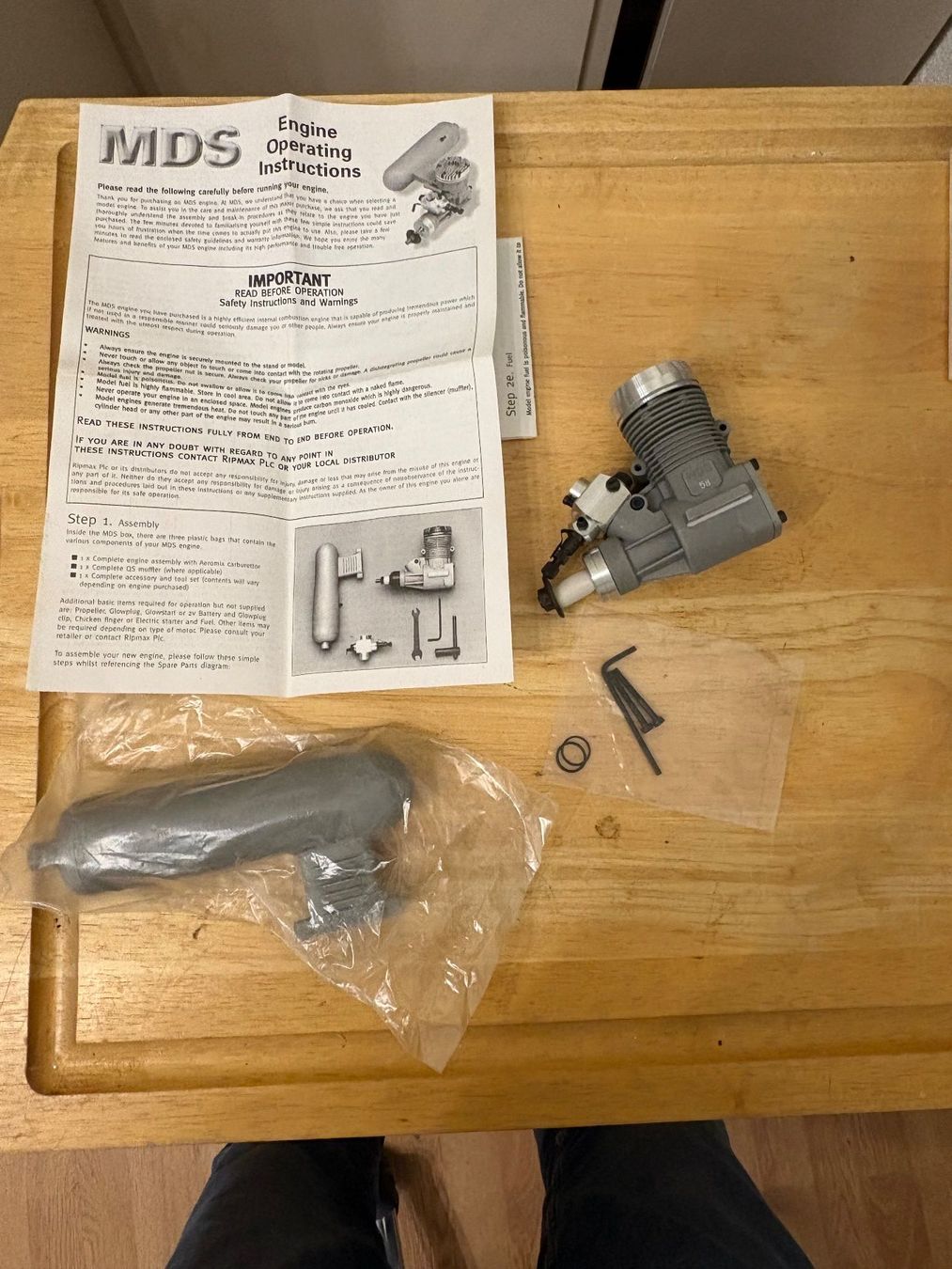Motori: MDS High Performance Modell Motoren 12 3ccm – Usato da Frick venduto da Rukki 6
