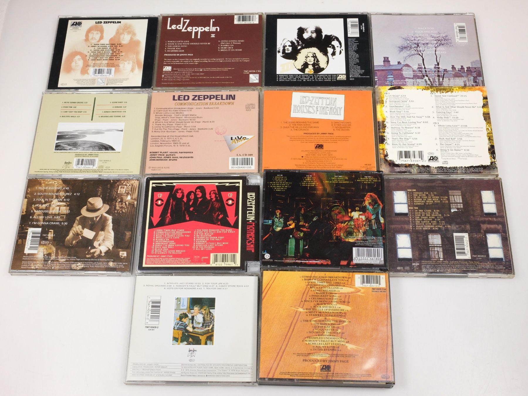 CD: LED ZEPPELIN (14 CDs) – Usato da Lobsigen venduto da Markus_Haenggi_Bern 1