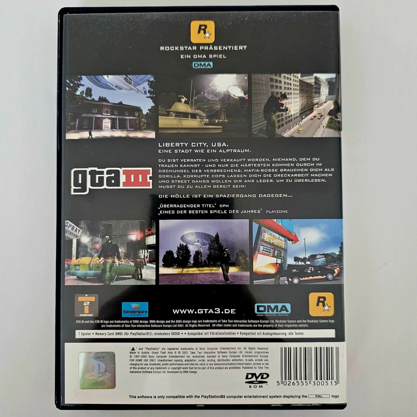 Sony Giochi: GTA 3 Grand Theft Auto 3 (PS2) – Usato da Holziken venduto da Miglioregamesnmore 1