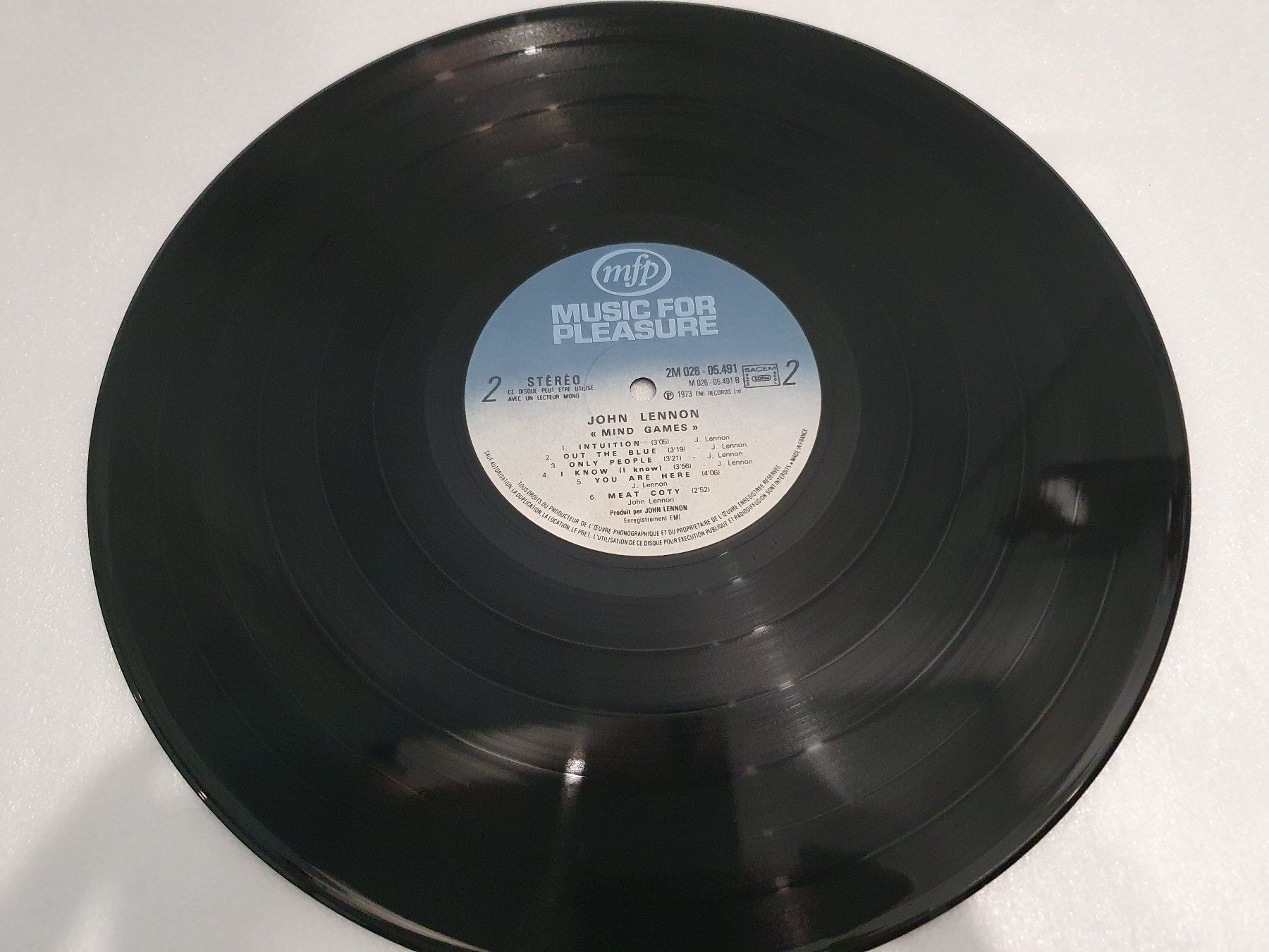 Schallplatten: John Lennon – Mind Games – Gebraucht aus Uster von Vinyl-Leidenschaft 5