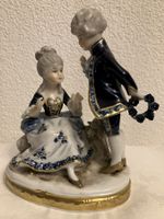 Porzellanfigur Liebespaar, Rokoko, Unterweissbach 9587/13