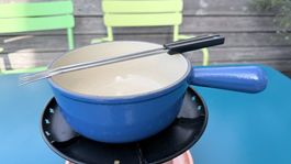 Le Creuset Caquelon 18cm für Käsefondue perfekt für 1 oder 2