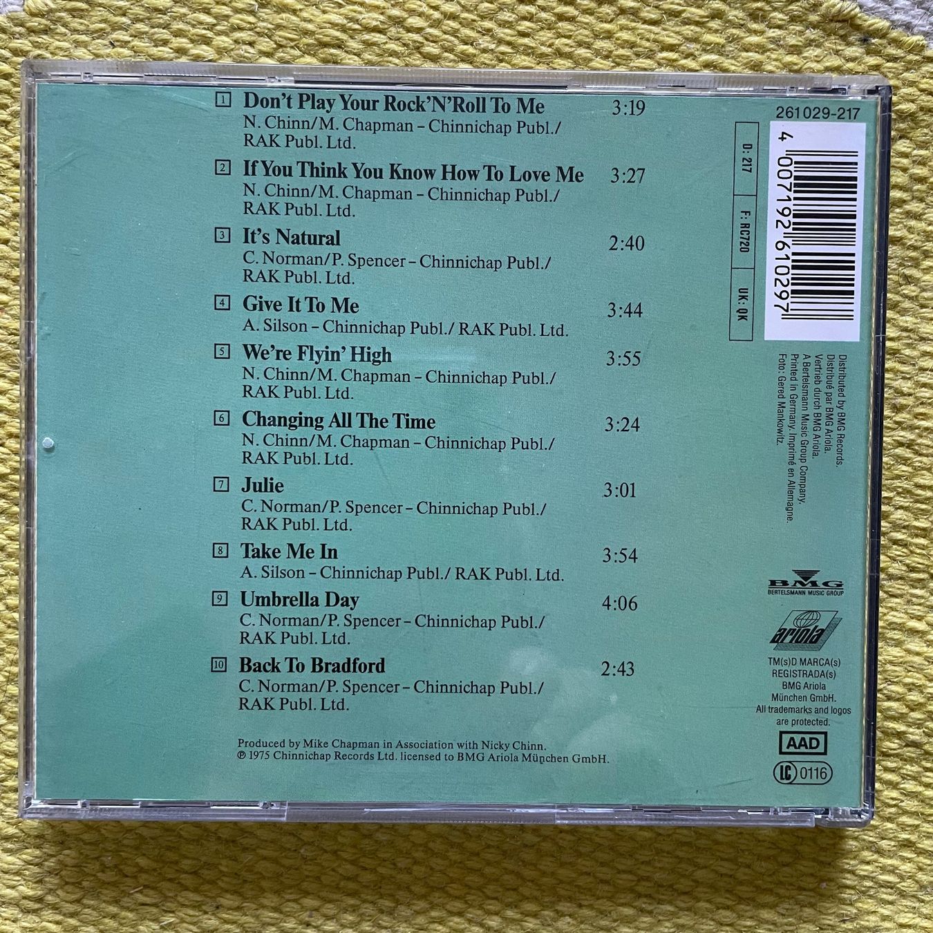 CD: SMOKIE-CHANGING ALL THE TIME75 – Usato da Rorschacherberg venduto da CD-Roli 1