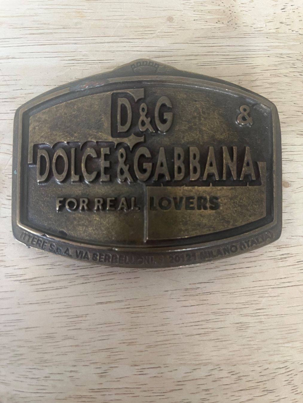 Fibbie per cinture: Dolce Gabbana Gürtelschnalle – Usato da Suhr venduto da brigittaba
