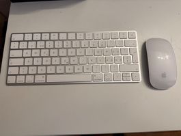Apple Magic Keyboard und Magic Mouse gebraucht Zustand