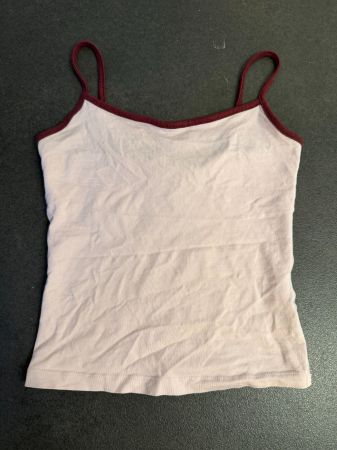 Bershka Top hellrosa dunkelrot Grösse S guter Zustand