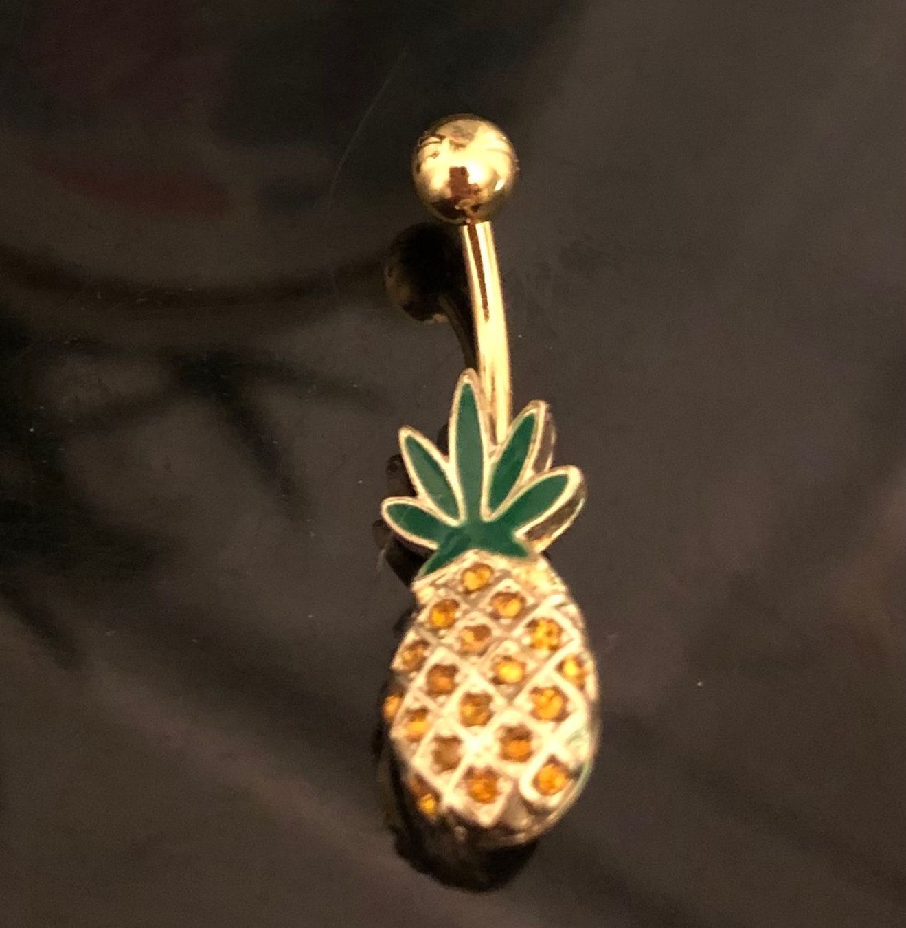 Bijoux piercing: Bauchnabel Piercing Ananas Design – Neuf (Voir description) à Wettingen par Hasta80