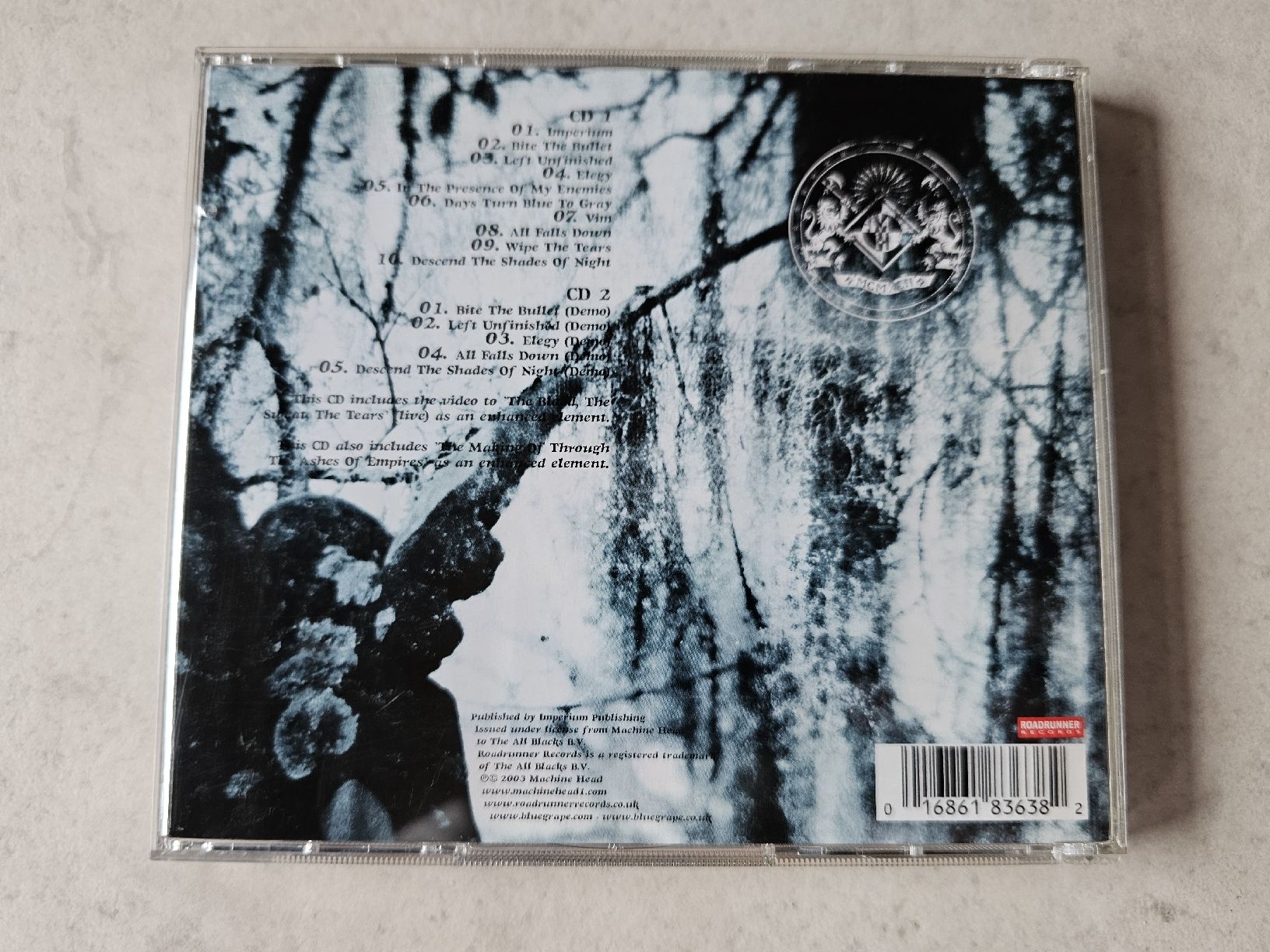 CD: Machine Head  -  Through The Ashes Of Empires / 2 CD's – Usato da Schneisingen venduto da backstore24 1