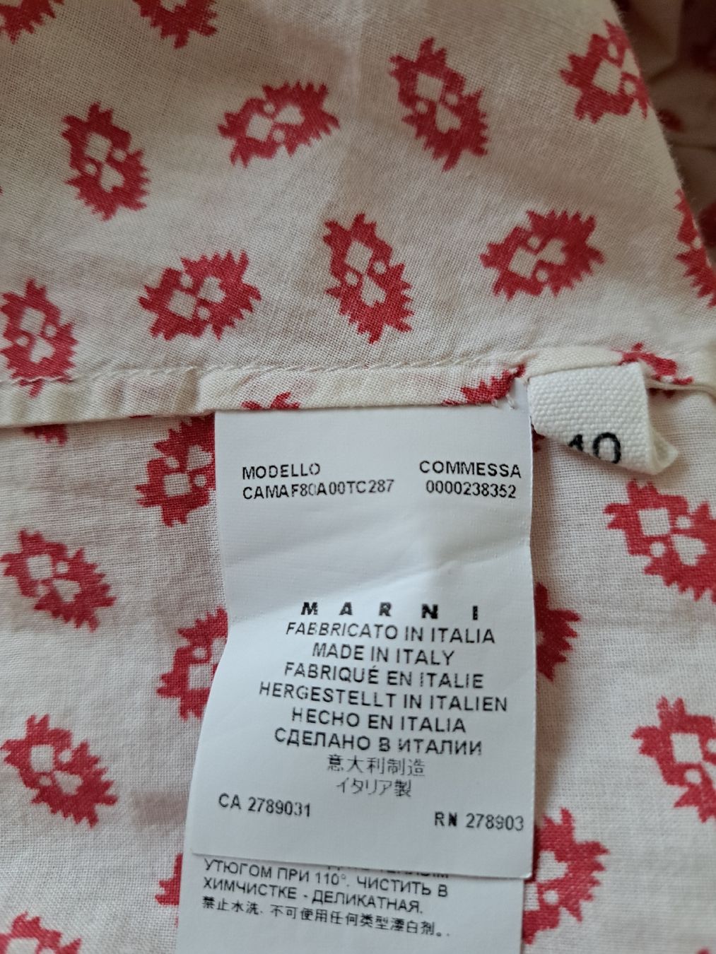 Marni Camicette: Marni Bluse – Usato da Thalwil venduto da sternenstaub369 3