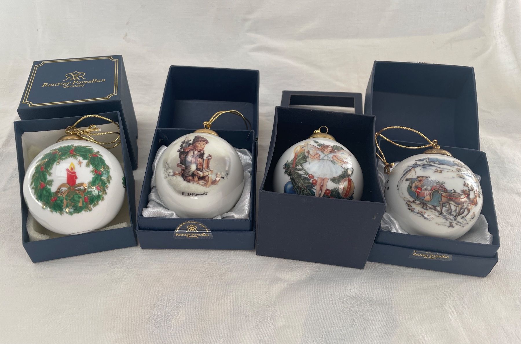 Tutte le decorazioni: Reutter Porzellan Christbaumkugeln – Usato da Kleinlützel venduto da Schatzkiste_Laufen