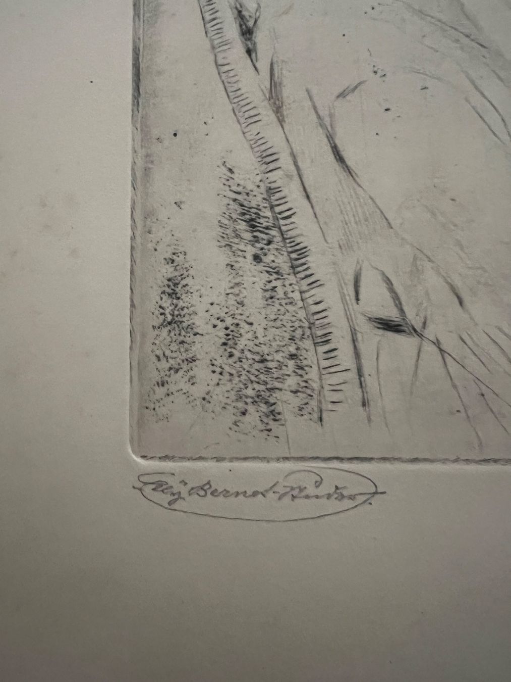 Grafica & Litografie: Elly Bernet-Studer, handsigniert – Usato da Rain venduto da Pic-Ass 2