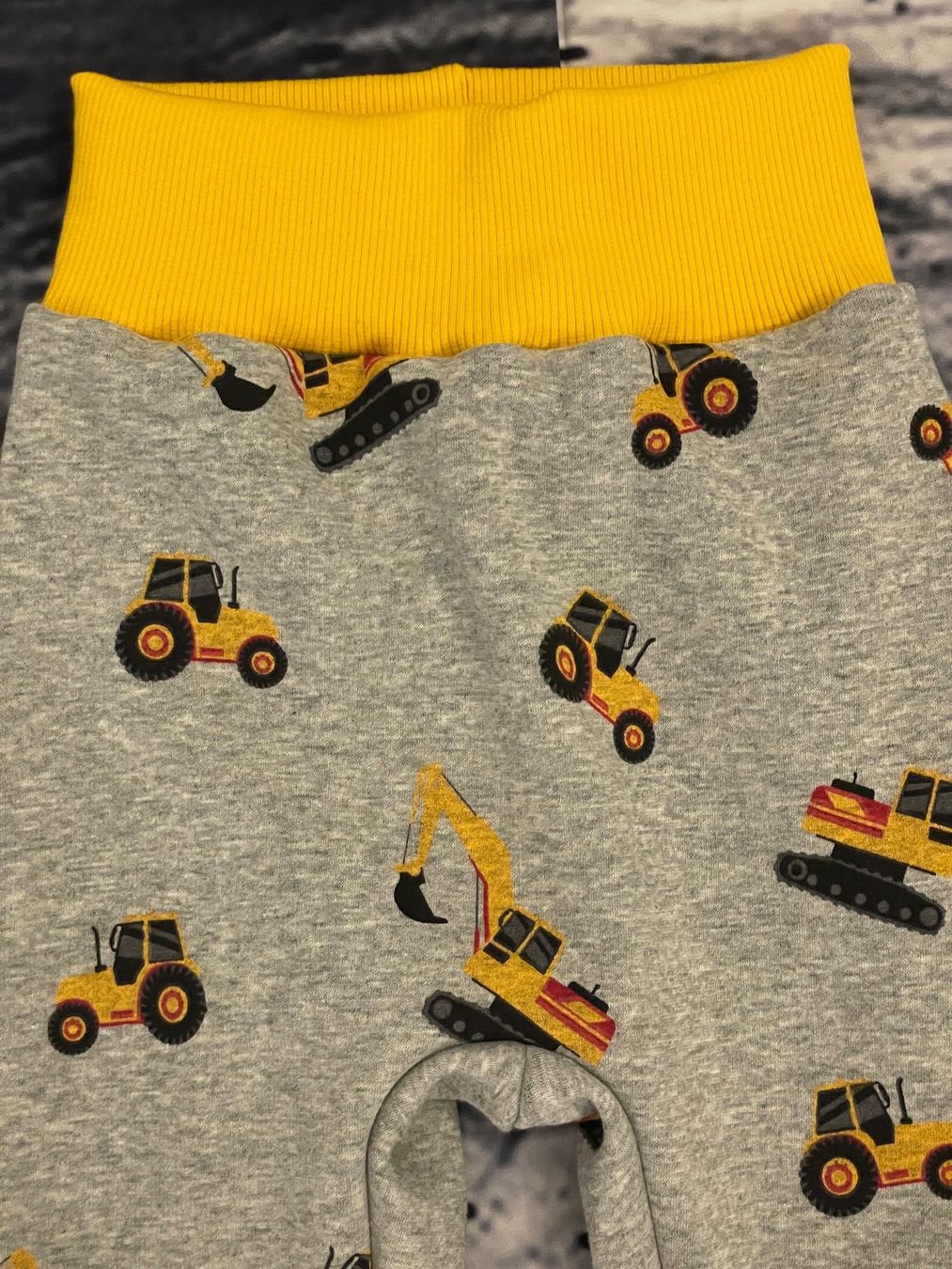 Pantaloni: Fleece Thermo Pumphose Bagger und Traktor Gr. 80/86 Neu – Nuovo e nell'imballaggio originale da Rietheim venduto da Nugger 1