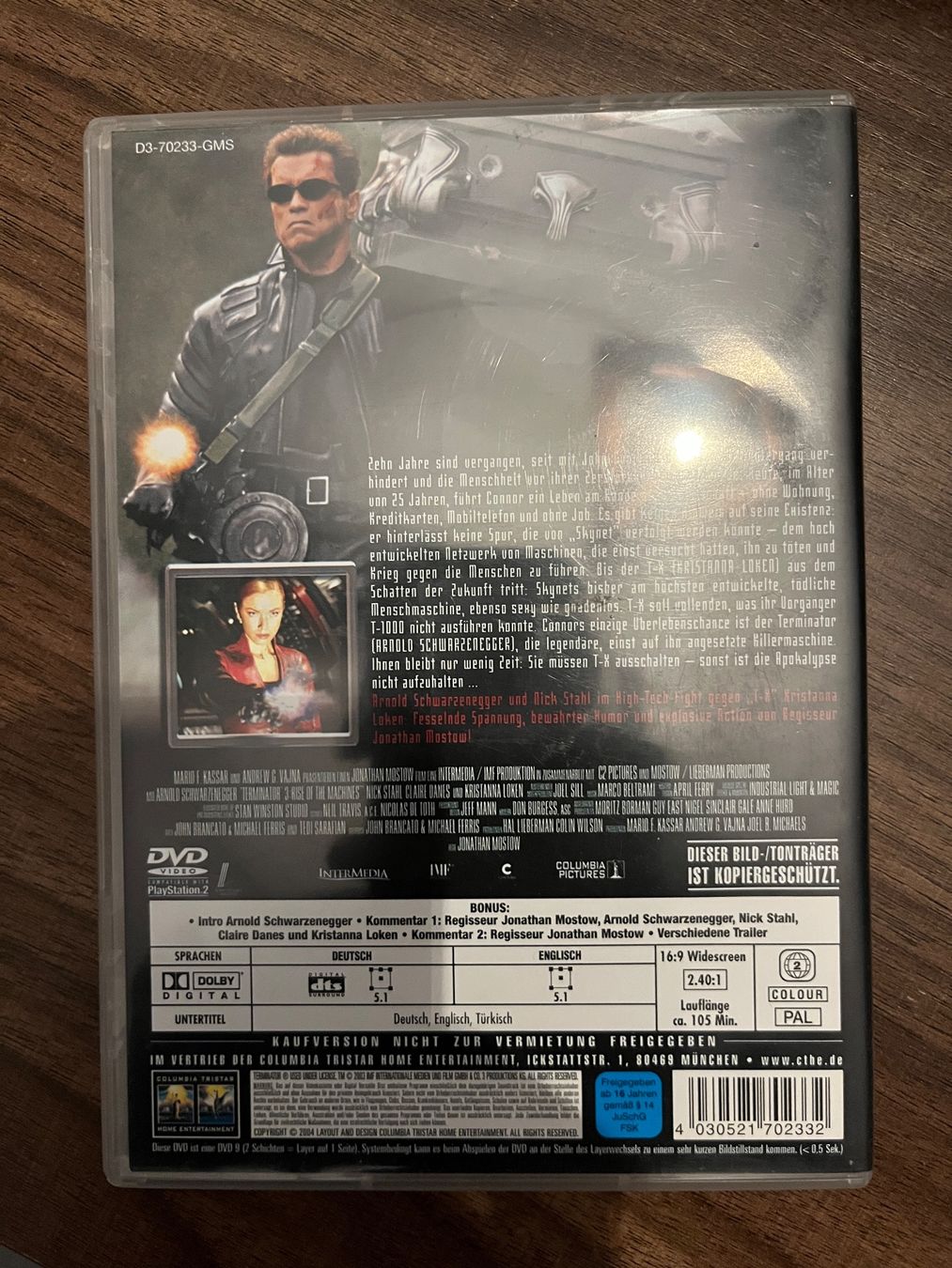 Alle DVDs: Terminator 1-3 DVD 📀 | Arnold Schwarzenegger – Neu (gemäss Beschreibung) aus Sierre von black.box 3