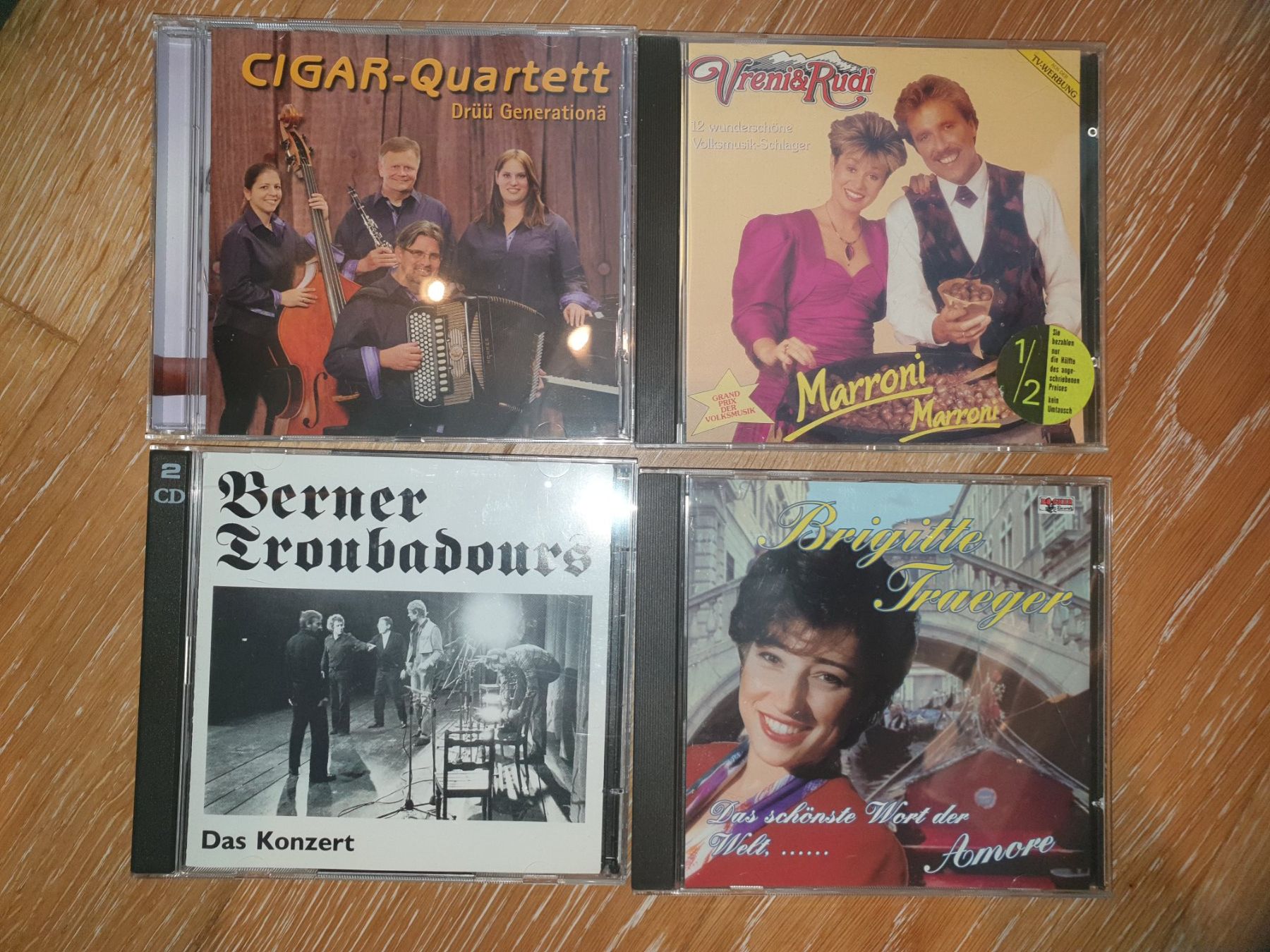 CD: 4x volkstümliche CD's – Usato da Baar venduto da Liebherrbagger
