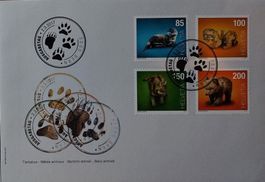 F1624 - FDC bébés animaux