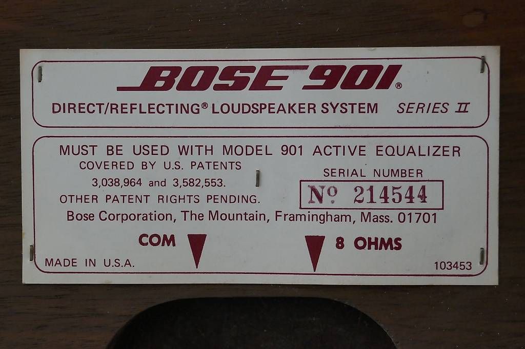 Bose Casse acustiche: Bose 901 Series 2 – Usato da Stüsslingen venduto da polychrom65 2