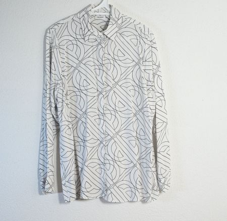 Gerry Weber Bluse weiss schwarz gemustert