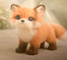 Filzen-Wollfilz-Filzmalerei-Stichinseln-Handgemacht-Fuchs