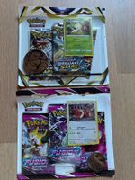 2x Pokemon THREE Pack Fusion Strike Brilliant stars