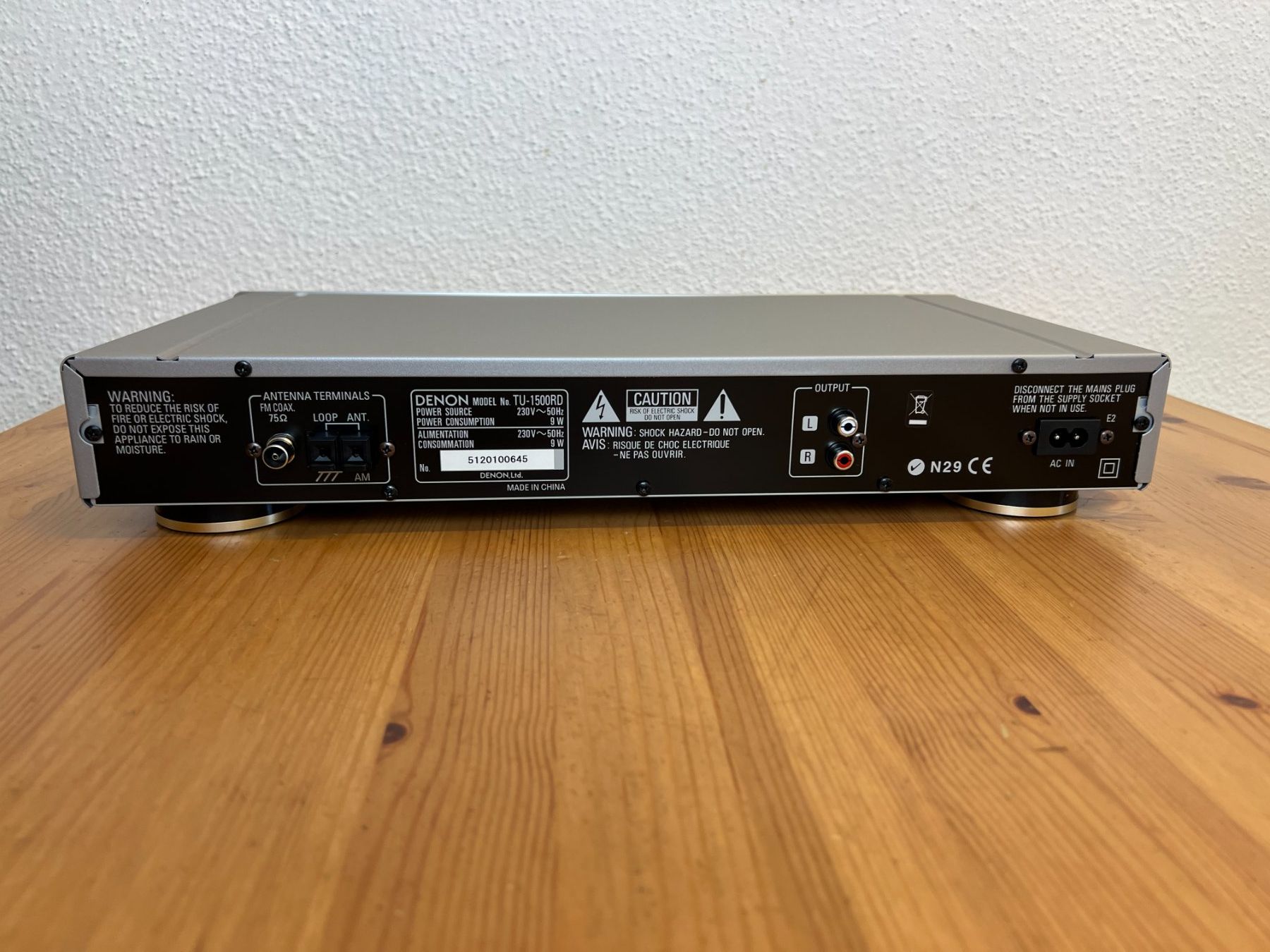 Denon Radios: Denon TU-1500 RD Tuner in Premium Silber – Gebraucht aus Egg b. Zürich von Frank999 7