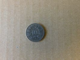 10 Rappen - 1881