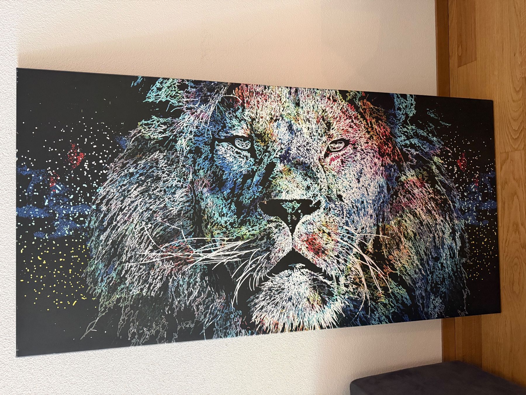 Foto & Immagini: Bild Löwe 160cm x 80cm – Usato da Menznau venduto da marco._s3