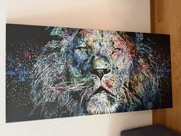 Bild Löwe 160cm x 80cm