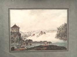 Rheinfall von Descourtis  sehr selten
