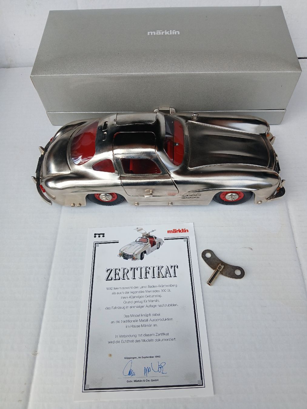 Mercedes-Benz Modellini d'auto: Märklin 1952 300 SL – Nuovo e nell'imballaggio originale da Wirzweli venduto da Lalumi 2