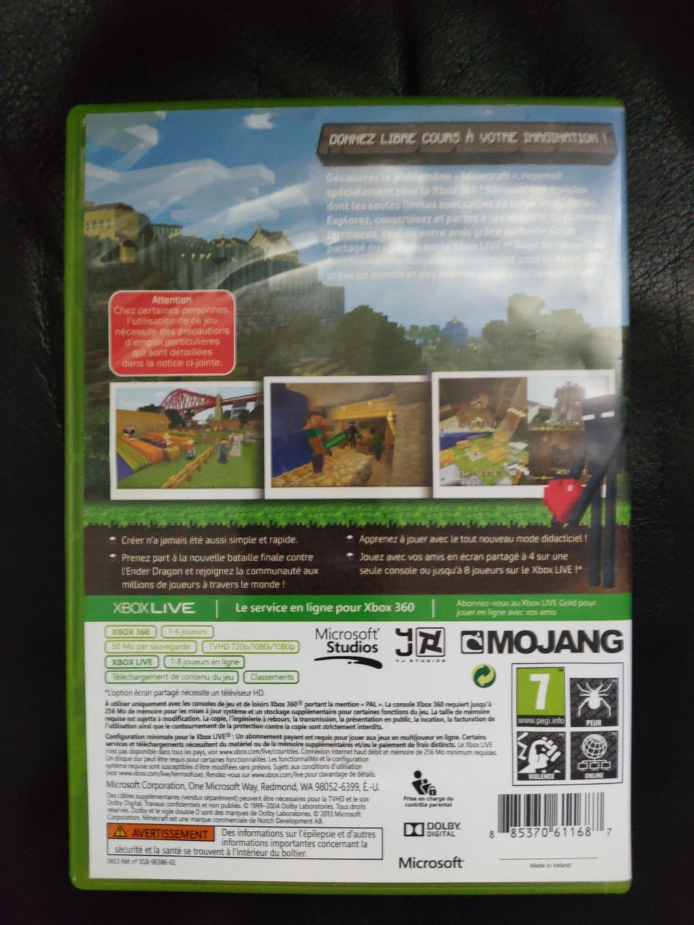 Giochi: Jeu vidéo Minecraft Xbox 360 Edition /l – Usato da Fribourg venduto da PastGame 1
