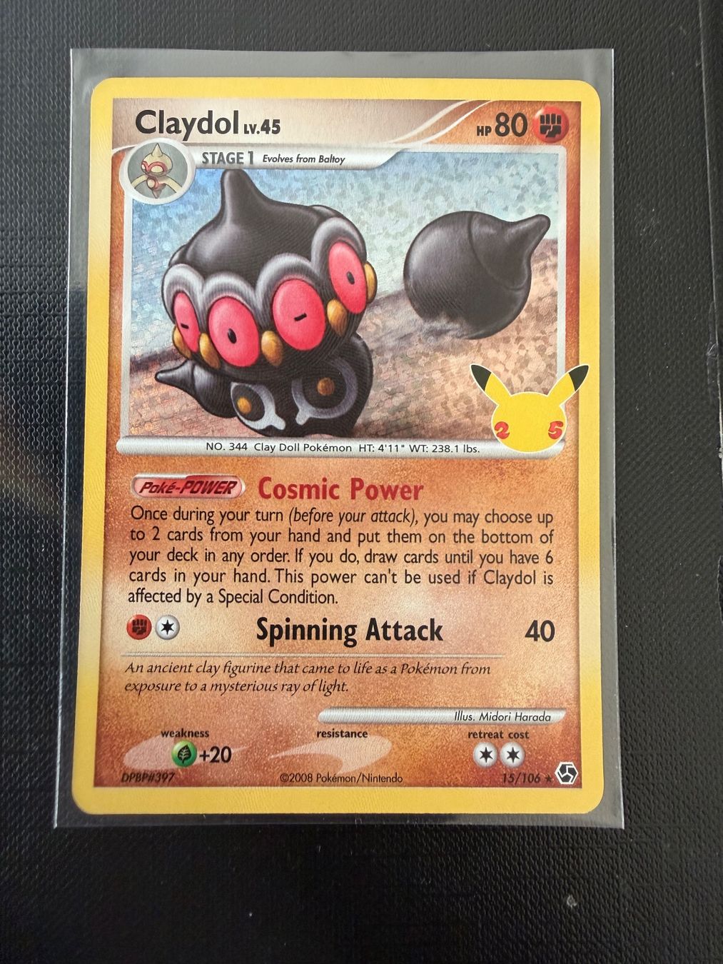 Pokémon Carte collezionabili: Claydol LV.45 #15 CELEBRATION EN – Nuovo (secondo la descrizione) da Savigny venduto da Matgab94