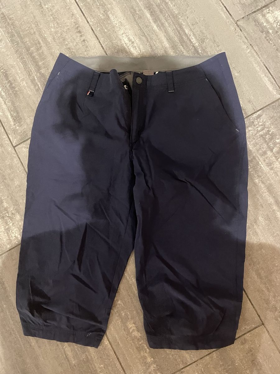 Odlo Pantaloni: Odlo Wanderhose dunkelblau Grösse 38 – Usato da Immensee venduto da Tscharro