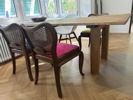 Tisch, Unikat, Massivholz Eiche