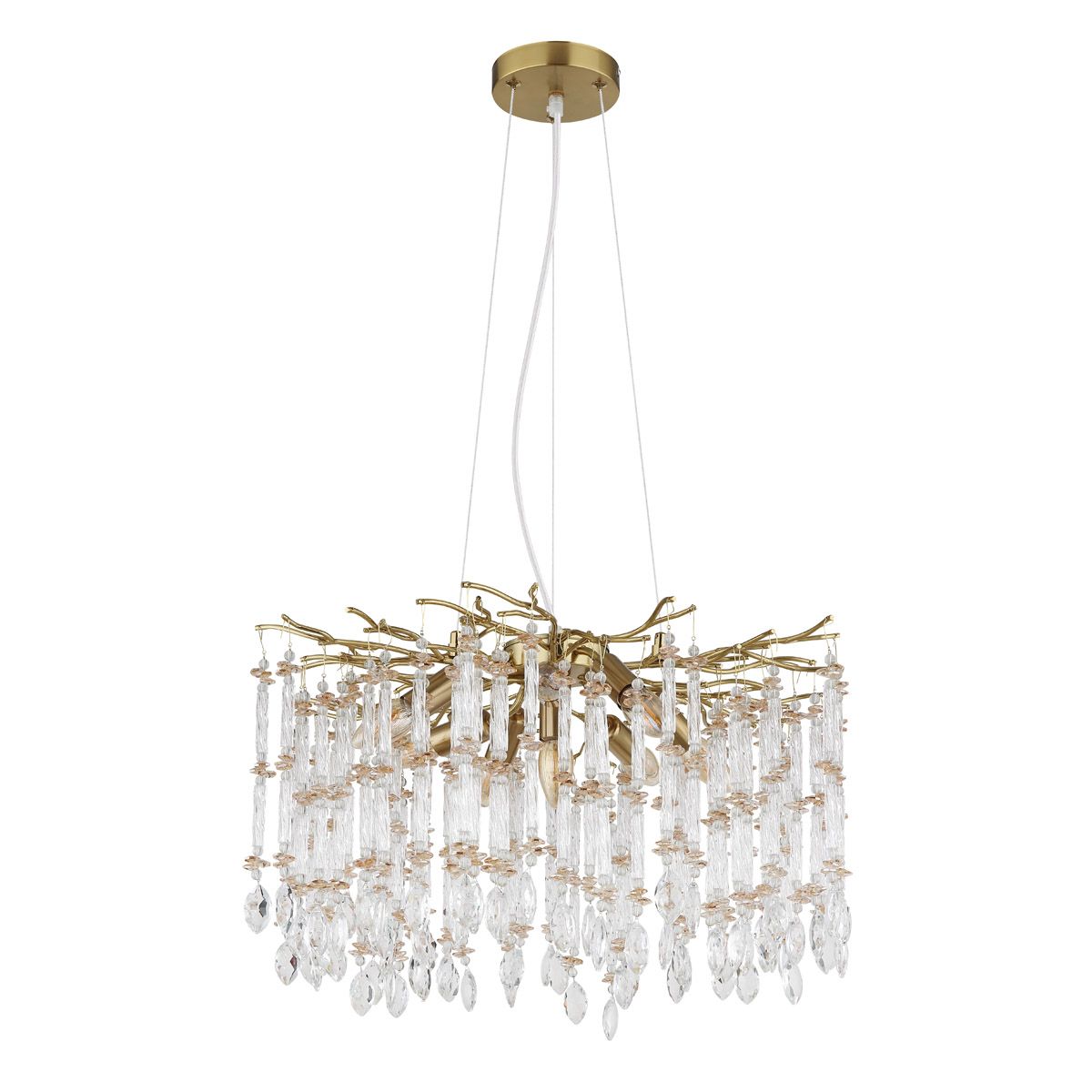 Lampadari & plafoniere: Pendelleuchte, Glas, Gold, 60 cm Ø – Nuovo (secondo la descrizione) da Kreuzlingen venduto da Smart-Light 4