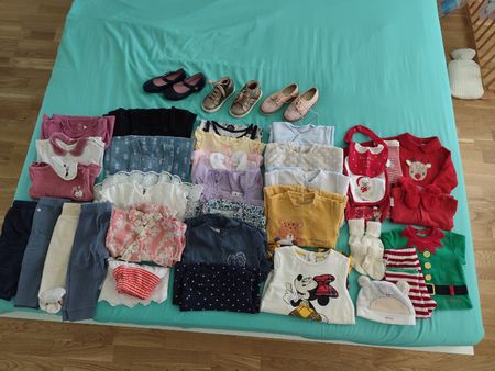 Abbigliamento neonata 0/9 mesi estate/inverno