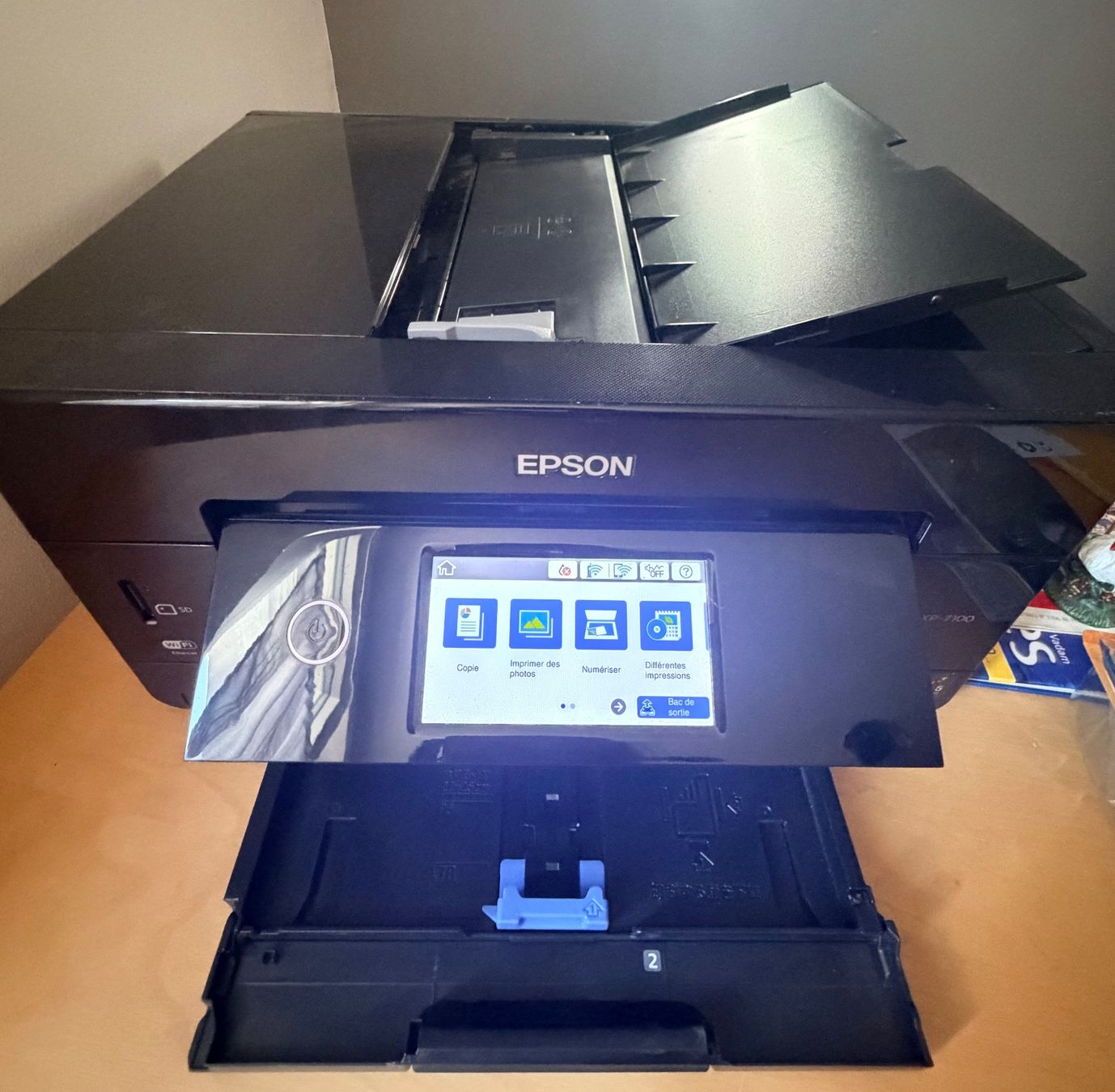 Epson Imprimantes: Epson Expression Premium XP-7100 - Multifonction WiFi - Scan – D'occasion à Boncourt par Gonelle