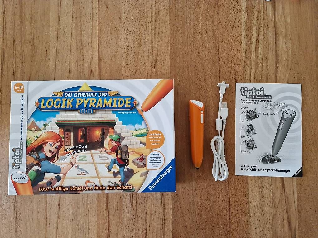 Tiptoi Giochi: Set - Tiptoi Stift und Logikpyramide – Usato da Möhlin venduto da Buurs