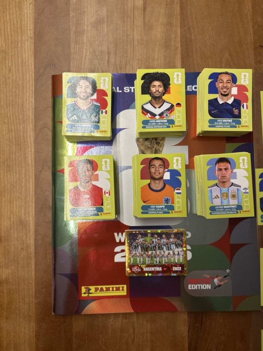 Panini Carte collezionabili: 846 Panini WM 2026 Sticker – Nuovo (secondo la descrizione) da Grosshöchstetten venduto da ram_f7mg 1
