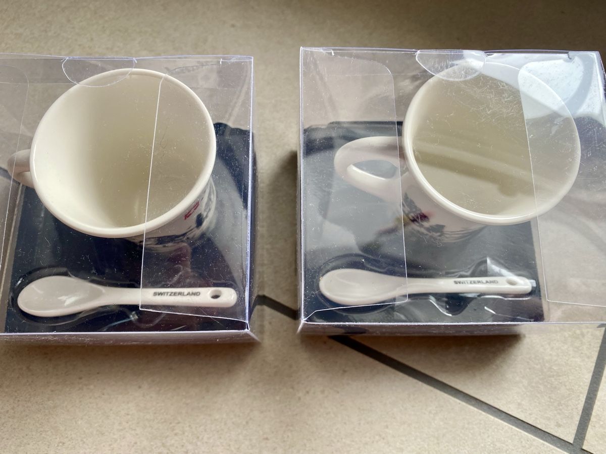 Tazze: ESPRESSOTASSEN SET INKL. LÖFFEL NEU – Nuovo e nell'imballaggio originale da Eglisau venduto da Lara0 3