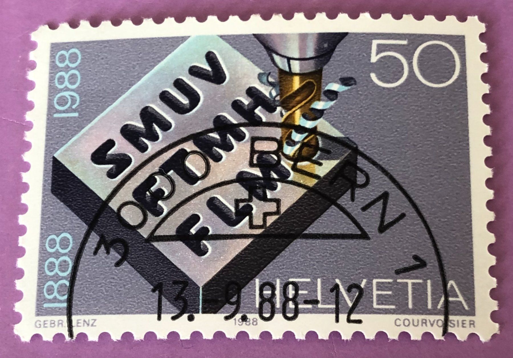 Tutti i francobolli: Nr.766 mit ET Stempel Bern – Usato da Aarau venduto da Billa007