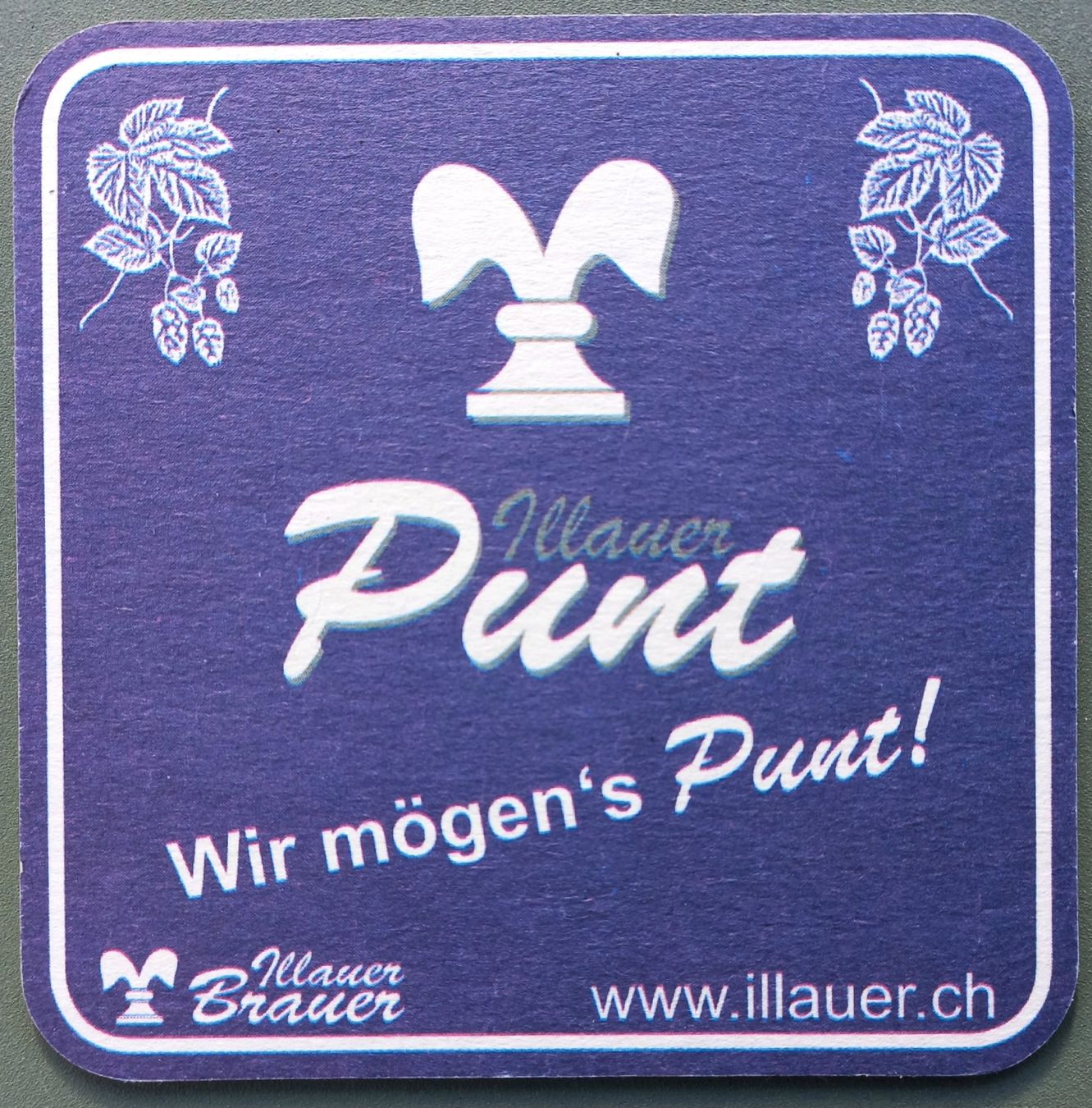 Dessous de verre: Bierdeckel - Illauer Punt - CH – D'occasion à Niederuzwil par lubimaja