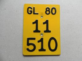 Mofa Puch Sachs Nummer Glarus 1980 GL 80 Töffli Geschenk
