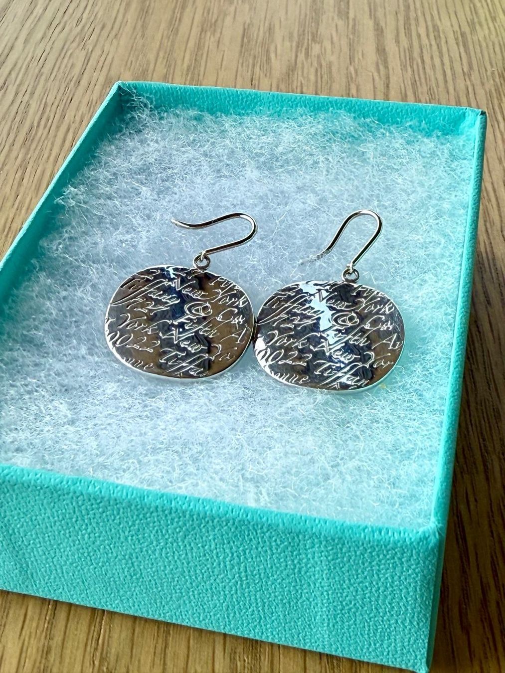 Tiffany & Co. Ohrringe & -stecker: Echte Tiffany & Co Noten Disc Ohrringe - Sterling Silber – Gebraucht aus Aadorf von MediaGuru 3