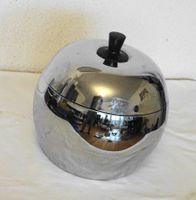 THEOS CH Chrom Eiswürfelbehälter, Eiskühler im Apfeldesign